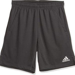 🆕adidas Men's Aeroready Designed 2 Move All Set 9-inch Shorts, Small-Grey Six,
